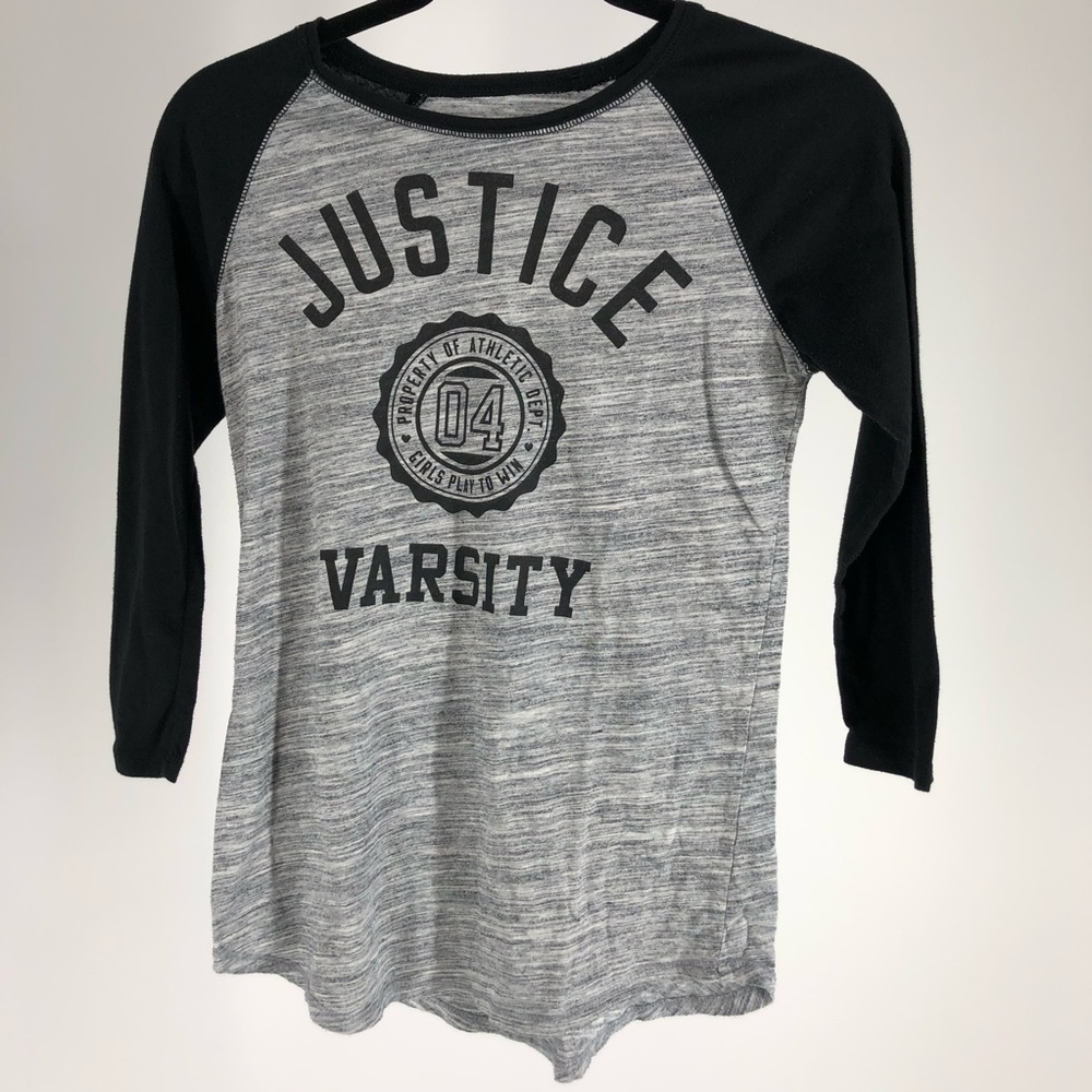 Justice 3/4 Sleeve Tee